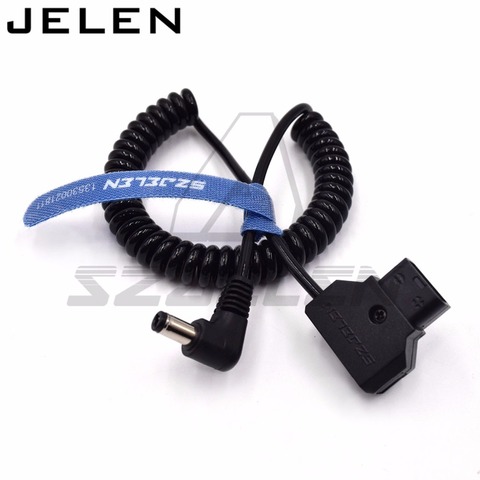 D-Tap Male to Right Angle DC 5.5x2.5mm Cable for DSLR Rig Power V-Mount Anton, Camera monitor cord ► Photo 1/6