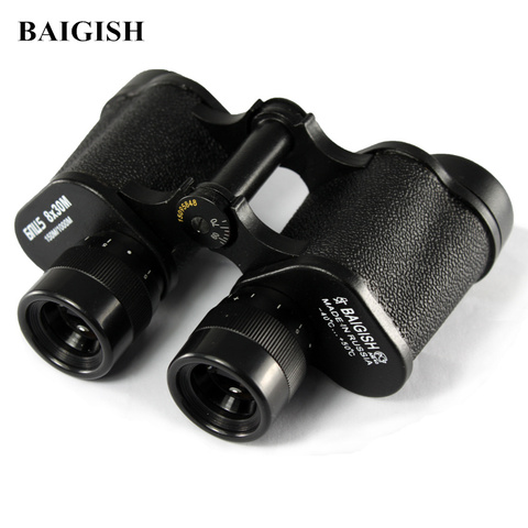 Russian Military Binoculars Baigish 8X30 Professional Telescope Full-metal Army binocular with Rangefinder eyepiece for Hunting ► Photo 1/6