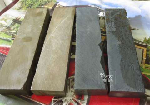 BNBS Incomplete Millstone Natural bluestone&pulstone Sharpeners stone terrazzo fine grinding 1500~2000# 200*50*25mm ► Photo 1/4