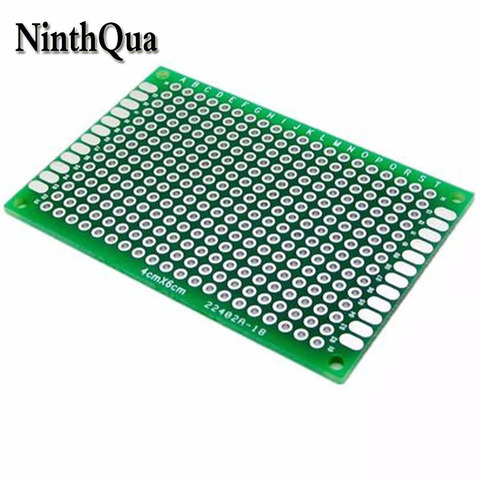 10pcs/lot 2.54mm Pitch Double Side Tinned Prototype PCB Universal Board 40*60 mm Experiment Matrix Circuit Board ► Photo 1/1