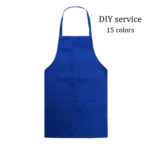 Korean Fashion Women Men Apron Kitchen Cooking Chef Cleaning Restaurant Waitress Apron Custom Print Logo Gift Aprons Wholesale ► Photo 1/6