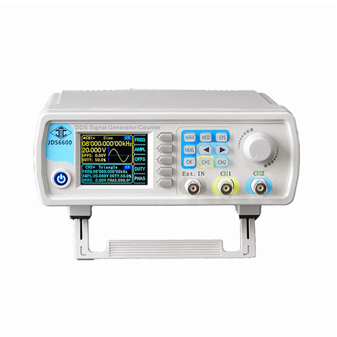 15MHZ Signal Generator Dual Channel CNC DDS Digital Control Arbitrary Wave Function Pulse Signal Source Frequency Meter JDS6600 ► Photo 1/6
