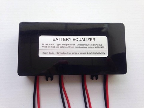 battery equalizer battery balancer  for 4pcs 12V battery connected in series for 48V battery system solar system ► Photo 1/3