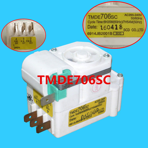 Original Air-Cooled Refrigerator Timer / Air-Cooled Defrost Timer/Timer Control Switch/TMDE706SC Refrigerator accessories Parts  ► Photo 1/3