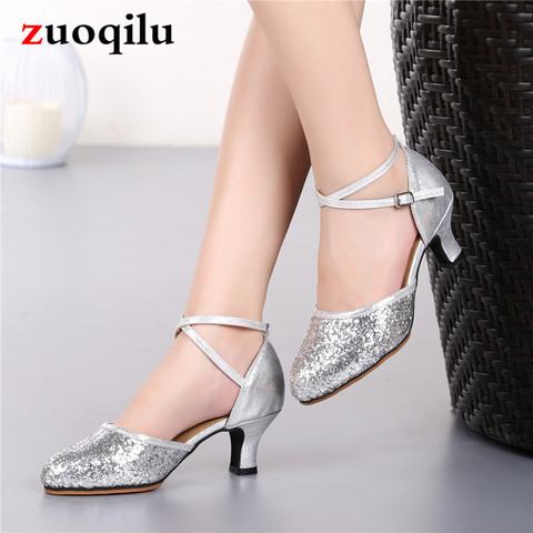 chaussure femme talon pumps women shoes gold silver party wedding shoes bride women's shoes with heels sapatos feminino #568F ► Photo 1/6