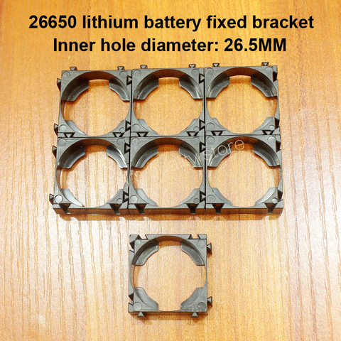 10pcs/lot 26650 battery combination bracket ABS fire retardant plastic arbitrary combination universal bracket combination DIY ► Photo 1/2