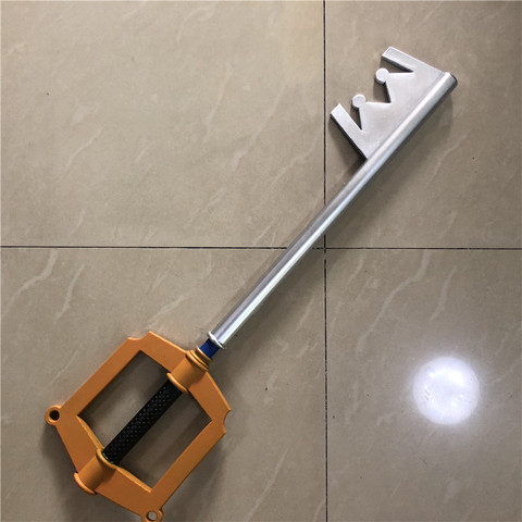Game Cosplay Prop Kingdom Hearts Gold Key 1:1 PU Weapon Movie Game Anime Cos Kids Role Play Gift Safety 88cm ► Photo 1/6