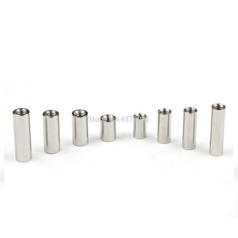 10 pieces Diy Knife material Making knife Handle screw Cylindrical Nuts Connecting pipe rivet Cheese M4 Thread ► Photo 1/6