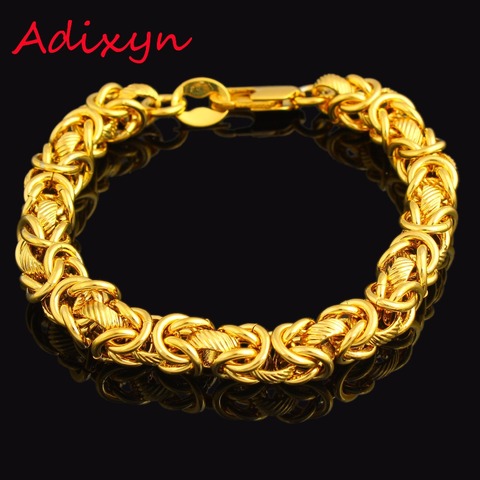 New Trendy Dubai Gold Bracelet Jewelry  For Women Men18K Gold Color Ethiopian/African/India/Kenya Bracelet Jewelry ► Photo 1/4