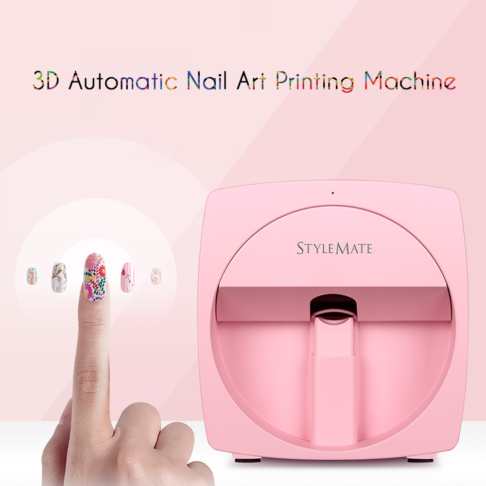 professional Portable Automatic manicure Nail Art Printer 3D Digital Nail  painting Machine Price Printing Machine - AliExpress