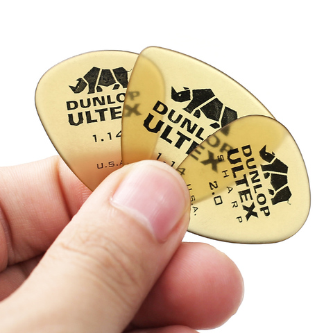 1 pc Dunlop Guitar Picks Ultex Standard/Sharp/Triangle/ Plectrum Mediator 0.6mm-1.14mm Guitar Picks Guitar Parts Accessory Picks ► Photo 1/6
