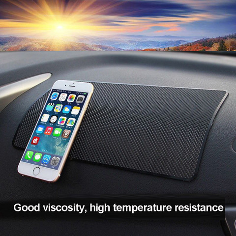 Car Pad Non Slip Sticky Anti Slide Dash Cell Phone Mount Holder Mat Car Dashboard Sticky Pad Adhesive Mat for Cell Phone GPS ► Photo 1/6