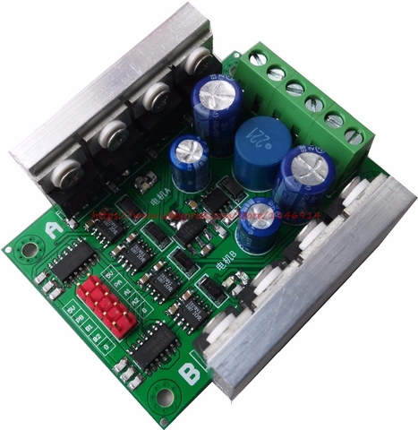 DC motor drive module DC motor driver 20A/500W high power Governor dual ► Photo 1/5