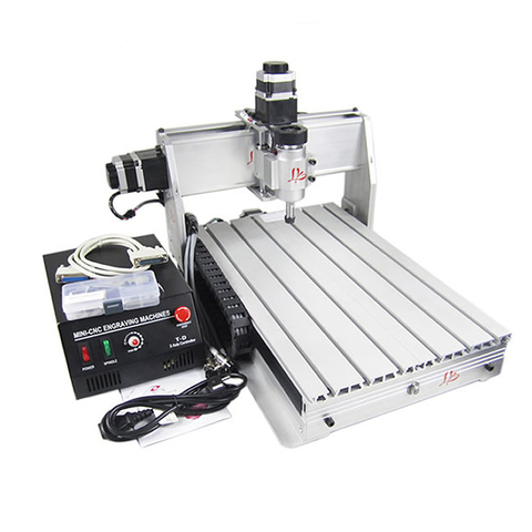 Mini CNC lathe 3040 T-DJ cnc milling machine wood PCB aluminum carving ► Photo 1/1