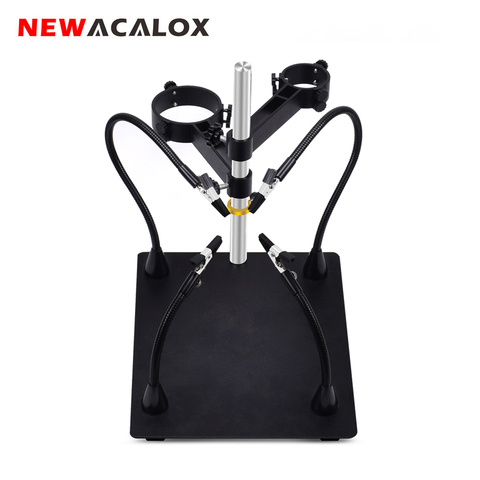 NEWACALOX  Multifunctional Hot Air Gun Frame with Third Helping Hand for 878D 858 Soldering Station Repair Welding BGA PCB Chips ► Photo 1/6