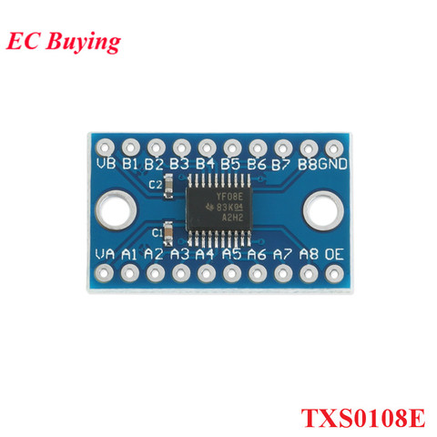 5pcs TXS0108E 8 Channel Logic Level Converter Module TTL Bi-Directional Mutual Convert 3.3V 5V for Arduino Raspberry Pi TXB0108 ► Photo 1/3