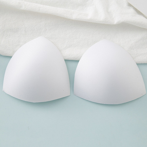 Bikini Sponge Bra Pads Inserts Chest Cups Breast Enhancer To Bra Women's Push Up Breast Swimsuit Padding,Removeable Bra Pads ► Photo 1/4