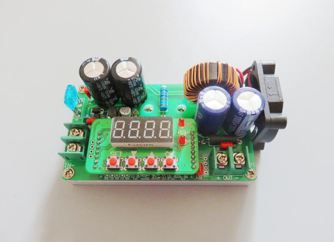 Digital Control power supply DC 6V-65V to 0-60v 8A Adjustable Buck regulated constant voltage constant current Capacity meter ► Photo 1/1