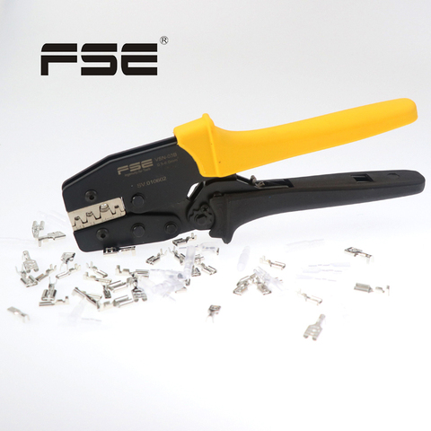 FSE Crimper Crimping Tool Cable Cutter VSN-03B Pliers Tools Set Crimp Wire 0.25-6mm 23-10AWG Stripper Plier ► Photo 1/6