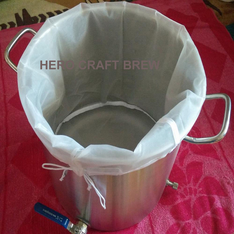 B TYPE Whiskey brew filter bag 29.9*44.9CM bucket beer filter bag fine mesh grain filter bag ► Photo 1/6