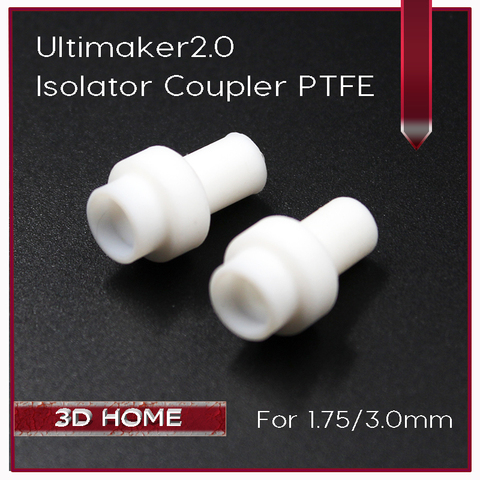1Pcs Ultimaker 2 UM2 Hot End Isolator Coupler PTFE Inner Sleeve For 1.75mm 3mm Filament High Quality ► Photo 1/1