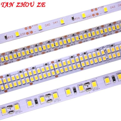 LED Strip 2835 SMD 240LEDs/m 5M 300/600/1200 Leds DC12V High Bright Flexible LED Rope Ribbon Tape Light Warm White / Cold White ► Photo 1/5