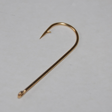 Gold Barbed Fishing Hook 2022 New Jig Hook Fishing Tackle For Soft Lure ► Photo 1/3