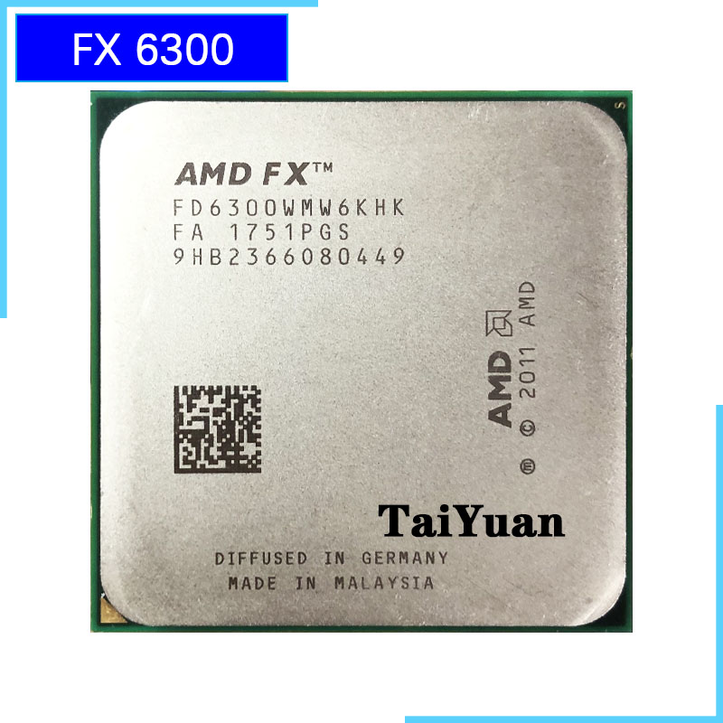 Buy Online Amd Fx Series Fx 6300 Fx 6300 3 5 Ghz Six Core Cpu Processor Fd6300wmw6khk Socket Am3 Alitools