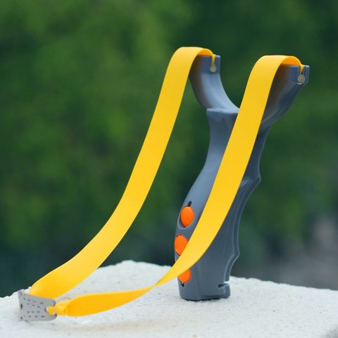 Slingshot for Hunting Resin Catapult with Flat Rubber Band Outdoor Sports Shooting Slingshots High Quality ► Photo 1/5