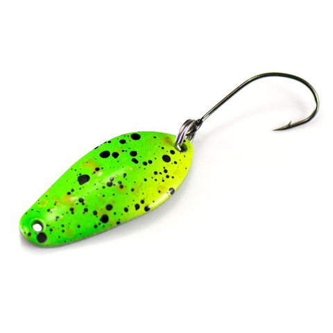 Countbass Casting Spoon With Korean Single Hook, Size 30x13.5mm, 2.9g  7/64oz Salmon Trout Bass Fishing Lures, Crappie Fish Bait ► Photo 1/6