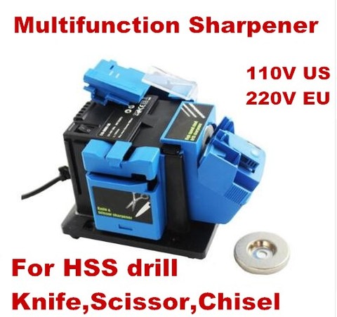 Multifunction sharpener Household Grinding Tool sharpener for knife Twist drill HSS drill scissor chisel electric grinder ► Photo 1/5