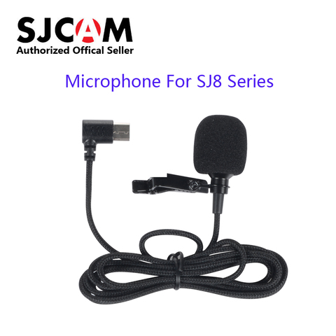 Type-C Interface External Microphone for SJCAM SJ8 Air SJ8 Plus SJ8 Pro Action Camera ActionCam Accessories Accs Spare Parts ► Photo 1/3