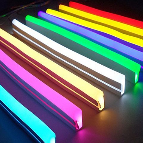 DC 12V Flexible Led Strip Neon Tape SMD 2835 Soft Rope Bar Light SMD 2835 Silicon Rubber Tube Outdoor Waterproof lighting ► Photo 1/4