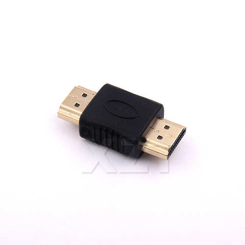 Newest Converter For HDTV Laptop Projector HDMI to HDMI male to Male Gold-plated Coupler Connectors EXtender Adapter  ► Photo 1/5