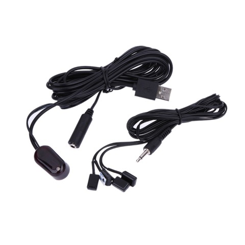 IR Extender 1pc IR Receiver + 4pc IR Emitter Emitters Repeater Kit Infrared Remote USB Adatper ► Photo 1/1