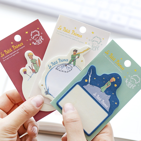 30 Sheets Little Prince Memo Pad Paper Sticky Notes Planner Sticker Paste Kawaii Stationery Papeleria Office School Supplies ► Photo 1/6