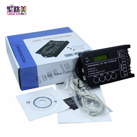Free Shipping Time programable RGB LED Controller Dimmer TC420 DC12V/24V 5Channel Total Output 20A Common Anode Programmable ► Photo 1/6