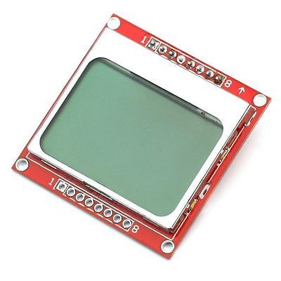 84X48 84*48 Nokia 5110 LCD Module with blue backlight adapter PCB Lcd Nokia 5110 ► Photo 1/1