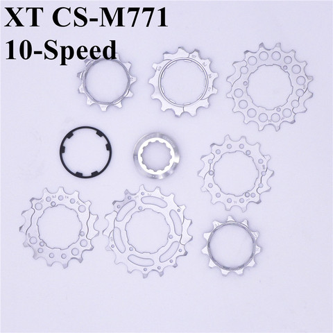 SHIMANO XT CS-M771 10 Speed Cassette Cog Sprocket Wheel Unit 11/12/13/14T CS-M771 ► Photo 1/1