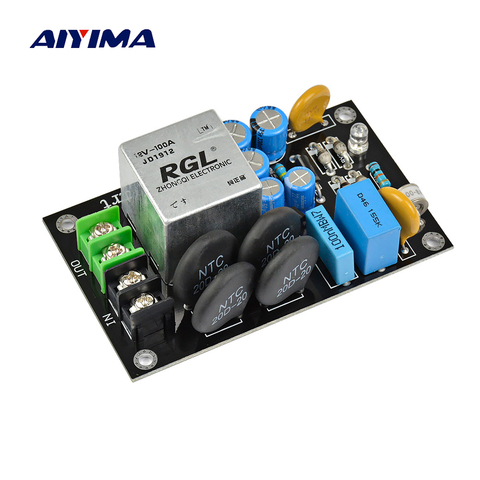 AIYIMA 2000W Power Supply Soft Starting Board High Power For 1969 Amplifier Speaker DIY 100A Relay Thunder Protection 110V 220V ► Photo 1/6