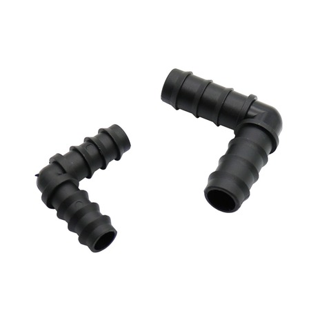 10 Pcs DN16 DN20 Elbow Barbed Garden Water Connectors Hose Splitters Garden Greenhouse Agriculture Irrigation Accessories ► Photo 1/6