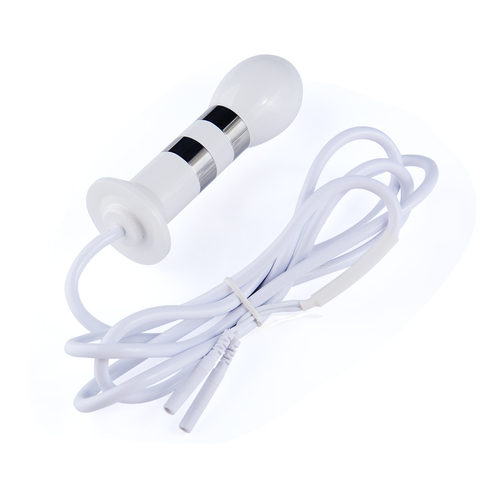 Anal Probe Insertable Electrode For Biofeedback Electrical Stimulation Kegel Exerciser Use With TENS/EMS Machines ► Photo 1/6