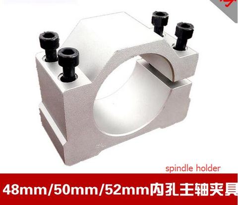 300w 400w 500w spindle clamp 48mm 50mm 52mm 20-66mm aluminum spindle mounts/fixture/chuck/ bracket Clamp/holder Clamps/fastening ► Photo 1/4