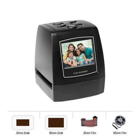 35mm 135mm  Negative Film Scanner ProtableSlide Film Converter Photo Digital Image Viewer 2.4