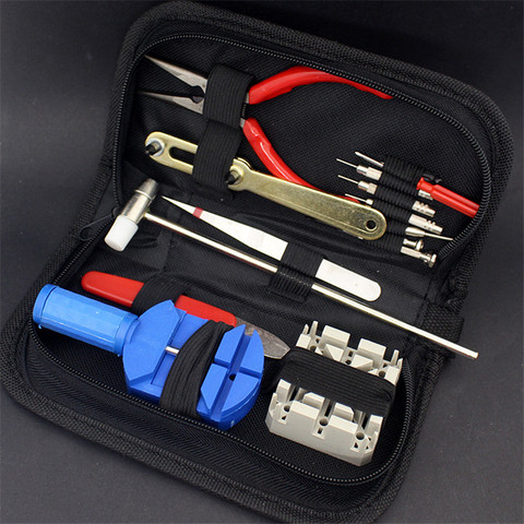 16 Piece/set Deluxe Watch Repair Tool Kit ► Photo 1/6