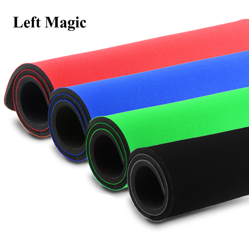 Black Magicians Mat Professional Size Large Close Up Pad Magic Tricks Toy 8C 
