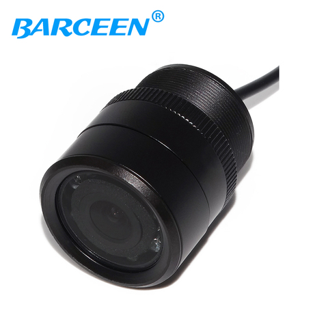 28MM HD CCD Car Rear View Camera rearview parking Wide Angle Waterproof Universal Auto Parking Camera Reverse backup Camera ► Photo 1/5