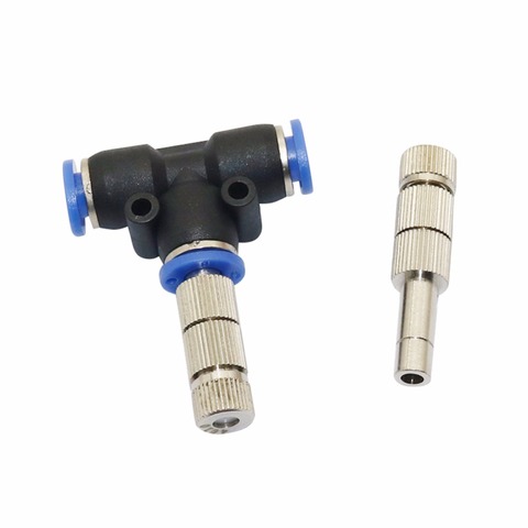 5pcs 5-15bar Mist Cooling Slip Lock Nozzle With Filter 6mm Low pressure Micro-nozzles Connectors Garden Irrigation Sprayers ► Photo 1/6