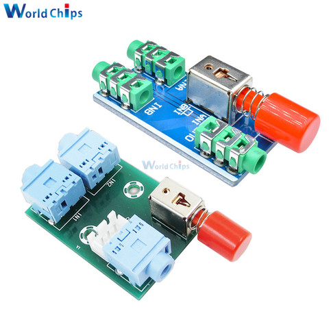 Audio Switching Board A / B TWO Audio Input Block Optional Select Output Type Module XH-M371 3.5 Audio 2 Input and 1 Output ► Photo 1/6