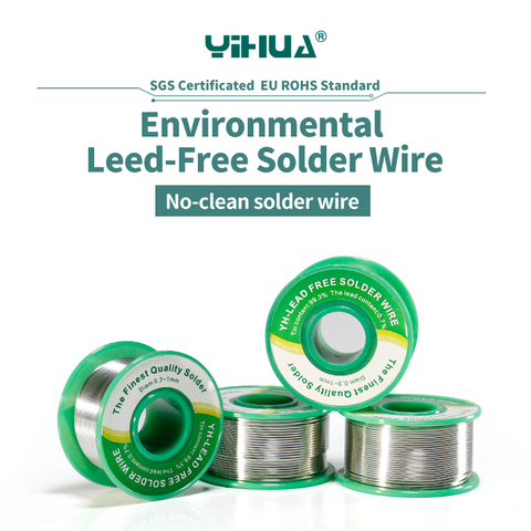 YIHUA Environmentally Friendly Lead-Free 0.8 mm Solder Wire With SGS Certificate ► Photo 1/1